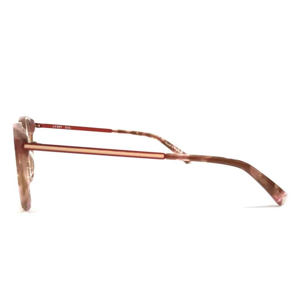 J.F. Rey Petite Eyeglasses Frames PA101 8069 Demi Pink Blush Cream 49-16-140